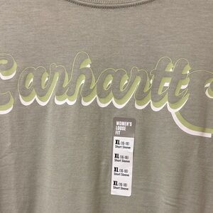Carhartt Women's Olive Graphic Tee